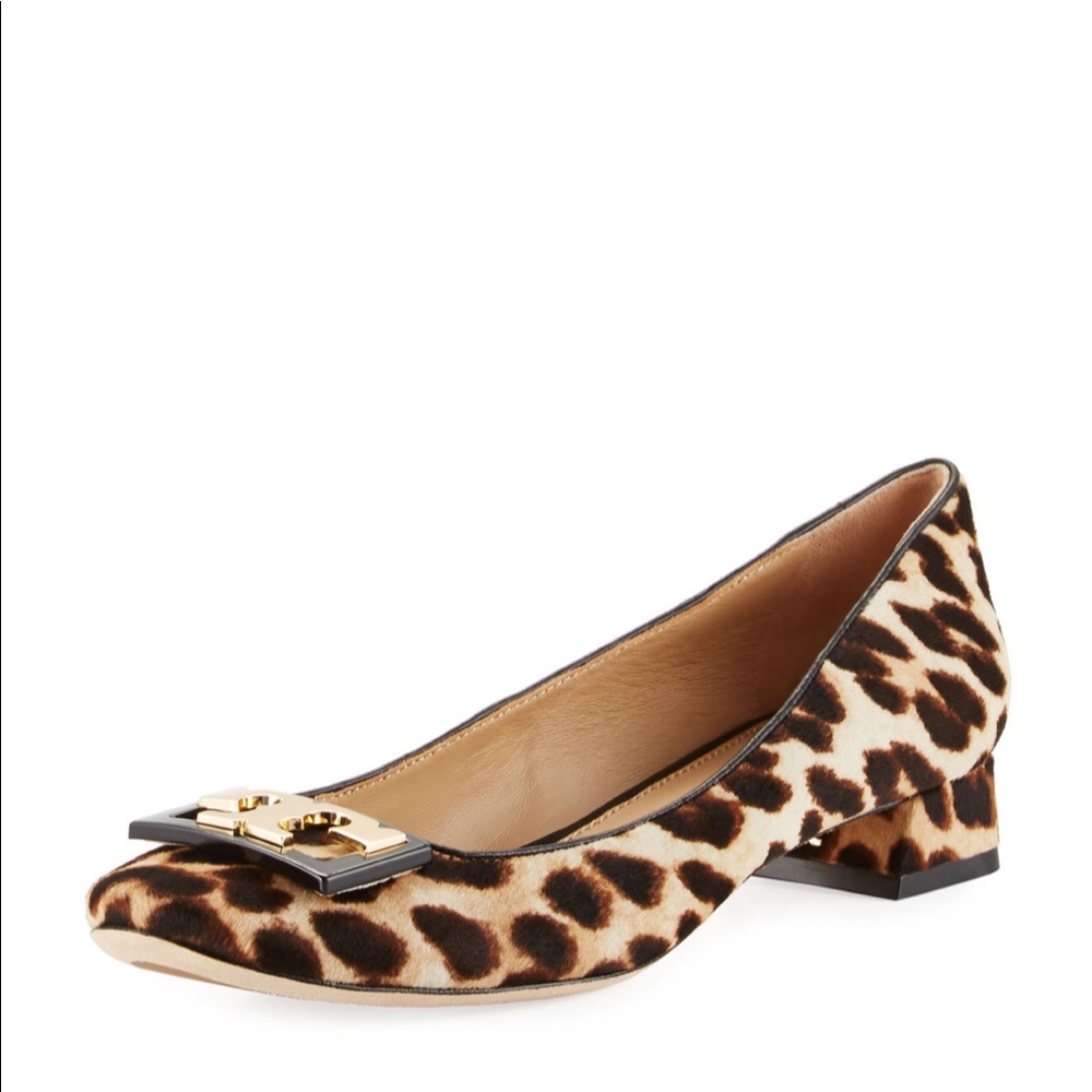 [Tory Burch] HP 💕 Gigi Calf-Hair Leopard Pump - Picture 3 of 13